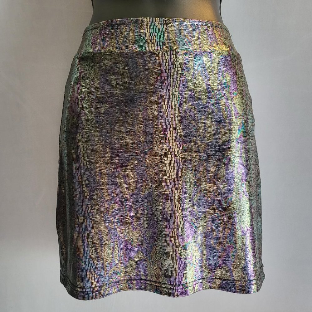 SUPERDOWN Women Size Medium Stunning Iridescent Multi-Color, Like NEW, EUC